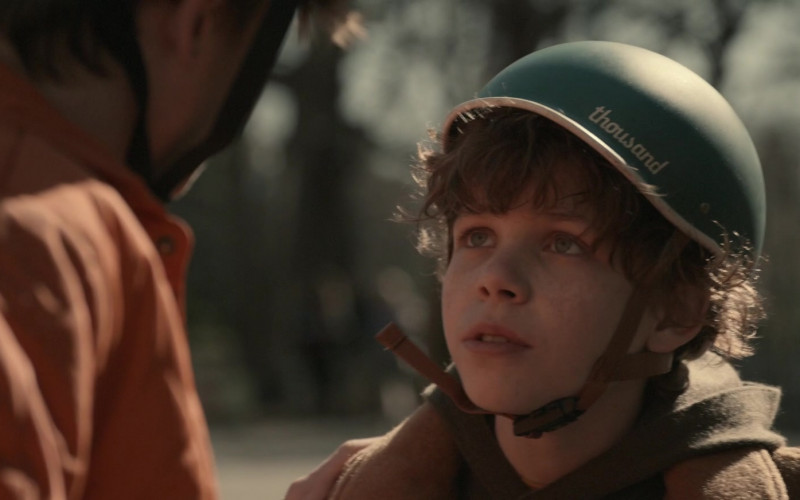 Thousand Bike Helmets in Dear Edward S01E01 Pilot (1)