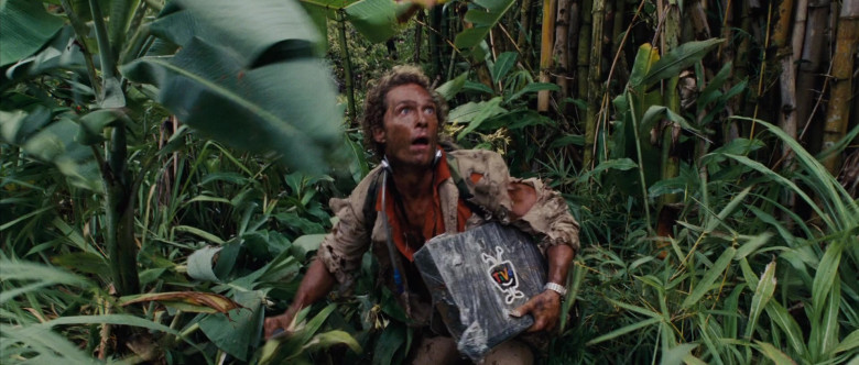 TiVo Digital Video Recorder Held by Matthew McConaughey as Rick 'The Pecker' Peck in Tropic Thunder (2008)