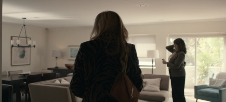 YSL Shoulder Bag of Connie Britton as Dee Dee in Dear Edward S01E03 Stuff (2023)