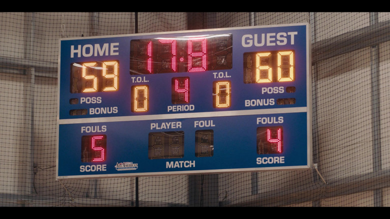 All American Scoreboards in Chang Can Dunk (2023)