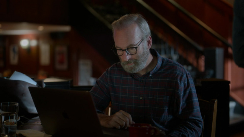 Apple MacBook Laptop Used by Bob Odenkirk as William Henry Devereaux, Jr. in Lucky Hank S01E03 Escape (1)