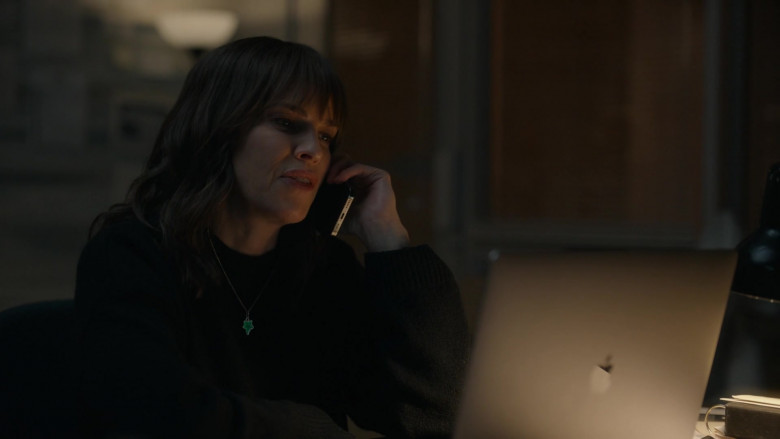 Apple MacBook Pro Laptop Used by Hilary Swank as Eileen Fitzgerald in Alaska Daily S01E07 Enemy of the People (1)