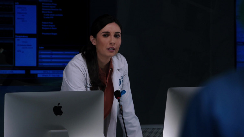 Apple iMac Computers in Chicago Med S08E15 Those Times You Have to Cross the Line (2)