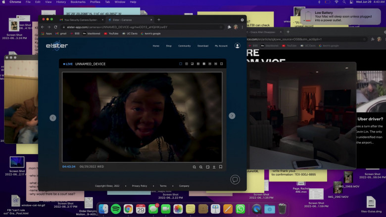 Apple macOS, Google Chrome Browser, Spotify, Gmail, Bank Of America, Blackboard, Youtube (bookmarks) in Missing (2023)