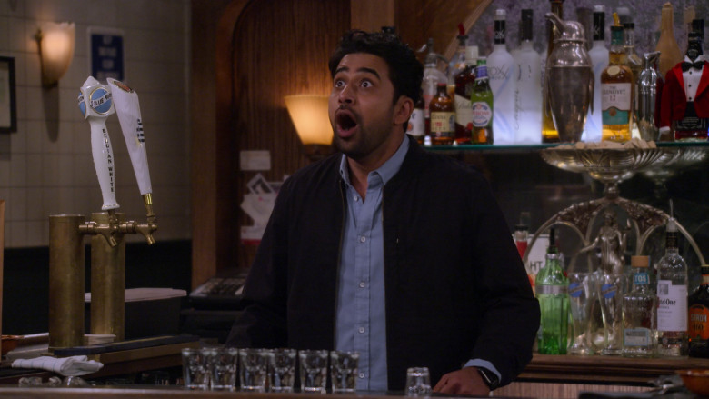 Blue Moon, Miller Lite, Coors Banquet, Ballantine's Whisky, Peroni Beer, ROXX Vodka, Espolòn Tequila, The Glenlivet 12-Year Old Double Oak Single Malt Scotch Whisky, Tanqueray Gin, Ketel One Vodka, Stroh 160 Rum in How I Met Your Father S02E08 Rewardishment (2023)