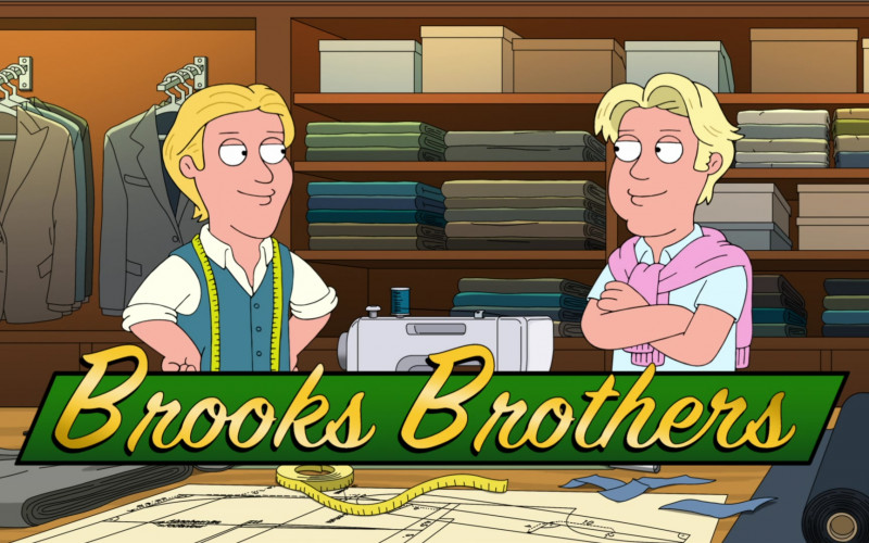 Brooks Brothers in Family Guy S21E15 Adoptation (2023)