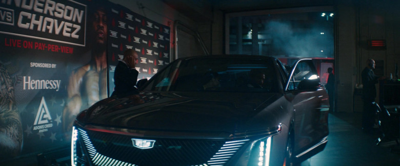Cadillac Lyriq Car and Hennessy in Creed III (2023)