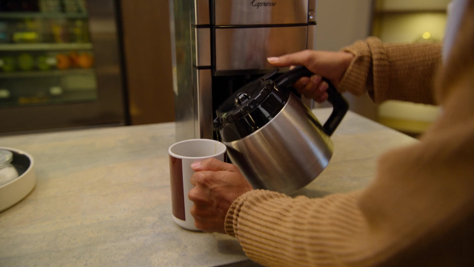 Capresso CoffeeTEAM PRO Plus Coffee Maker With Thermal Carafe In