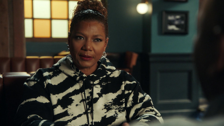 Celine Women's Hoodie Worn by Queen Latifah as Robyn McCall in The Equalizer S03E13 Patriot Game (3)