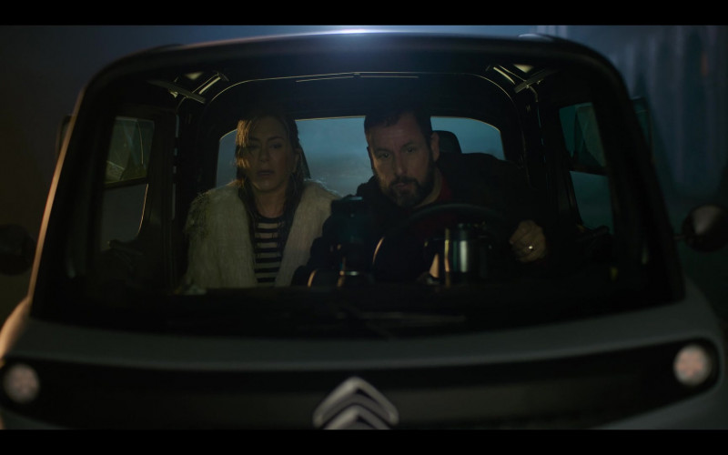 Citroën AMI Car Driven by Adam Sandler as Nick Spitz in Murder Mystery 2 (2023)