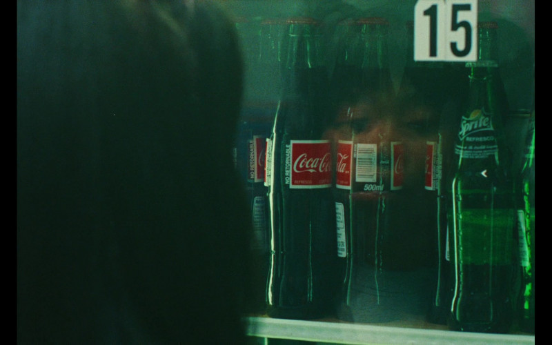 Coca-Cola and Sprite Soda Bottles in Swarm S01E01 Stung (2023)