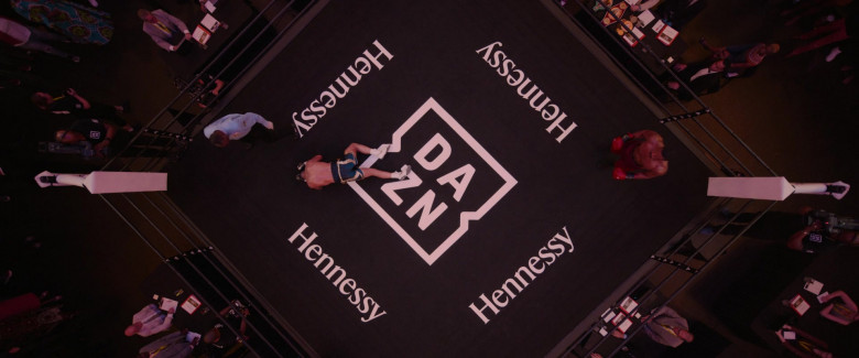 DAZN TV network and Hennessy in Creed III (2)