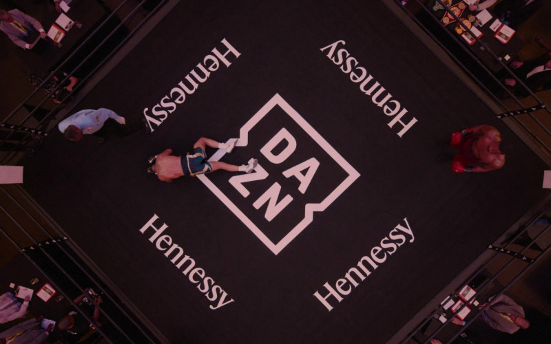 DAZN TV network and Hennessy in Creed III (2)