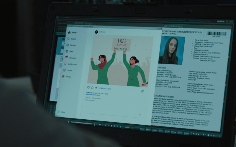 Dell Laptop in FBI Most Wanted S04E15 Double Fault (2023)
