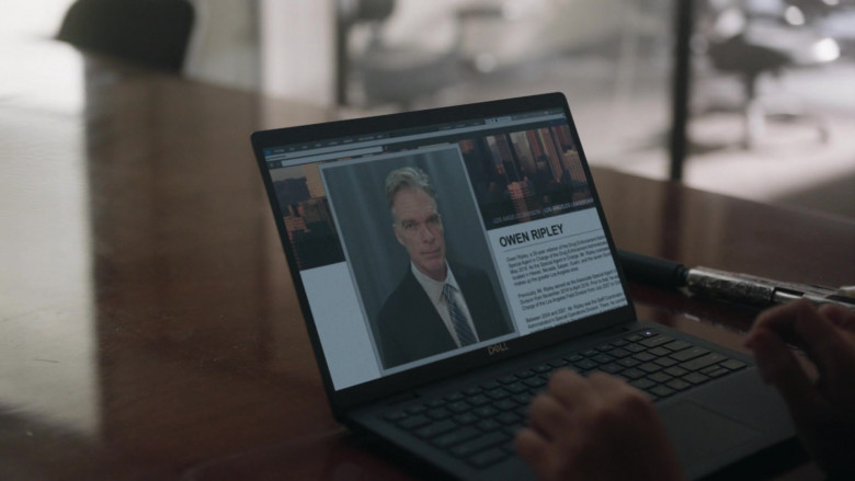 Dell Laptop in The Rookie Feds S01E17 Payback (2023)