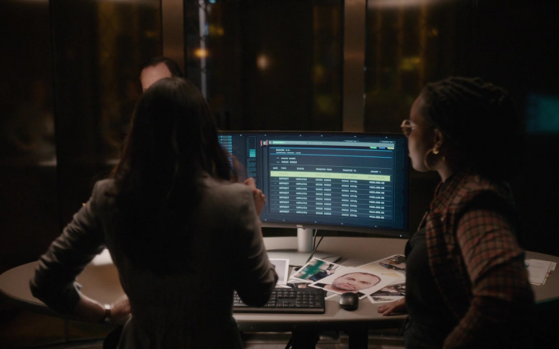 Dell Ultrawide Monitor in The Company You Keep S01E03 Against All Odds (2023)