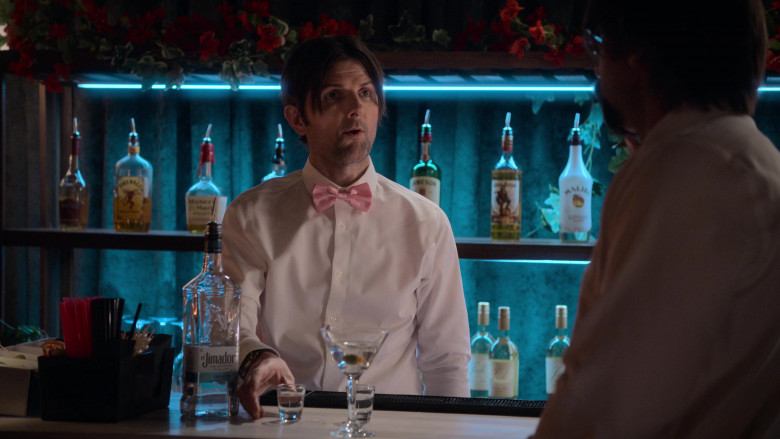 El Jimador Tequila, Fireball Cinnamon Whisky, Maker's Mark, Jameson Irish Whiskey, Captain Morgan Rum, Malibu, Josh Cellars Wines in Party Down S03E05 Once Upon a Time ‘Proms Away' Prom-otional Event