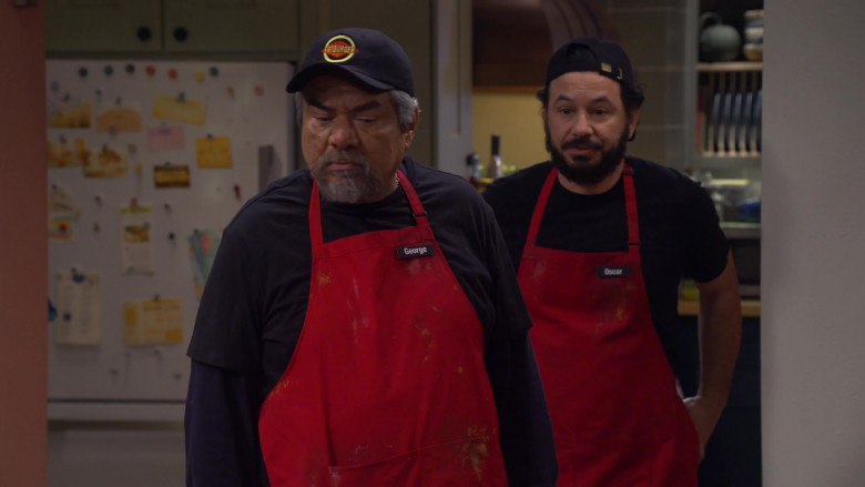 Fatburger Restaurant Chain Cap Worn by George Lopez in Lopez vs Lopez S01E14 Lopez vs Work (2)