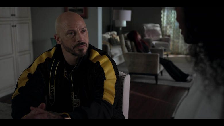 Fendi Men's Jacket Worn by Berto Colon as Lorenzo Tejada in Power Book II Ghost S03E01 Your Perception, Your Reality (4)