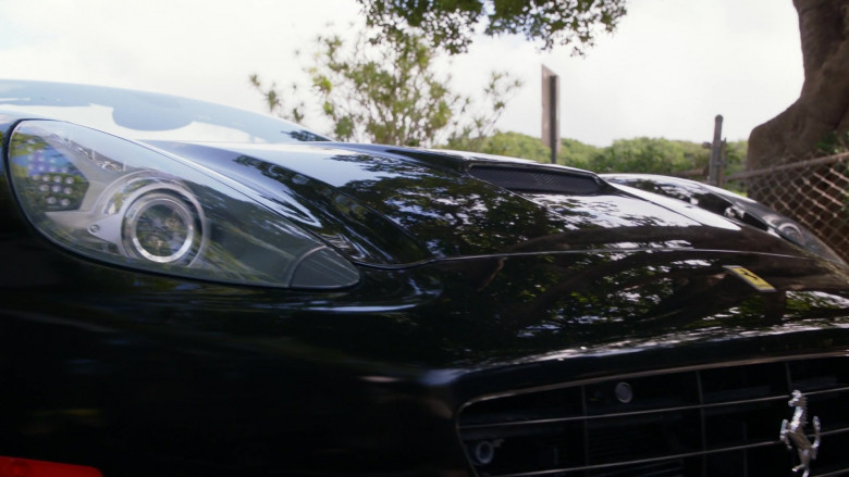 Ferrari California Black Sports Car in Magnum P.I. S05E05 Welcome to Paradise, Now Die! (1)