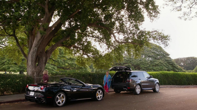 Ferrari California Black Sports Car in Magnum P.I. S05E05 Welcome to Paradise, Now Die! (2)