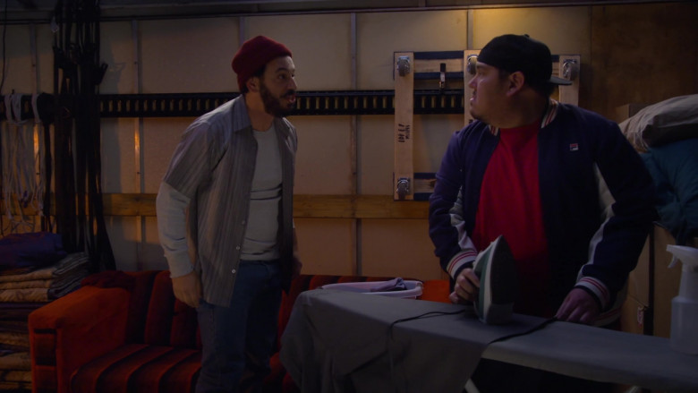 Fila Men's Jacket in Lopez vs Lopez S01E14 Lopez vs Work (1)