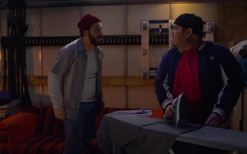 Fila Men's Jacket in Lopez vs Lopez S01E14 Lopez vs Work (1)