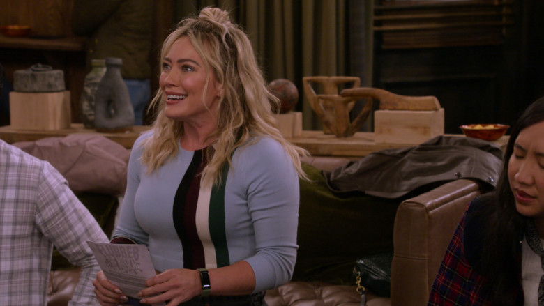 Fitbit Activity Tracker of Hilary Duff as Sophie in How I Met Your Father S02E09 The Welcome Protocol (2023)