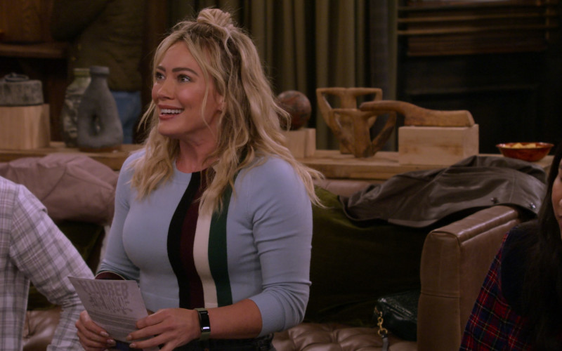 Fitbit Activity Tracker of Hilary Duff as Sophie in How I Met Your Father S02E09 "The Welcome Protocol" (2023)