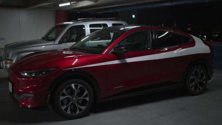 Ford Mustang Mach-E Fully Electric Red SUV in The Good Doctor S06E15 TV Show – 2023
