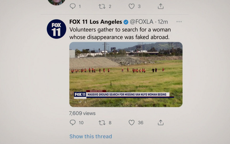 Fox 11 Los Angeles in Missing (2023)
