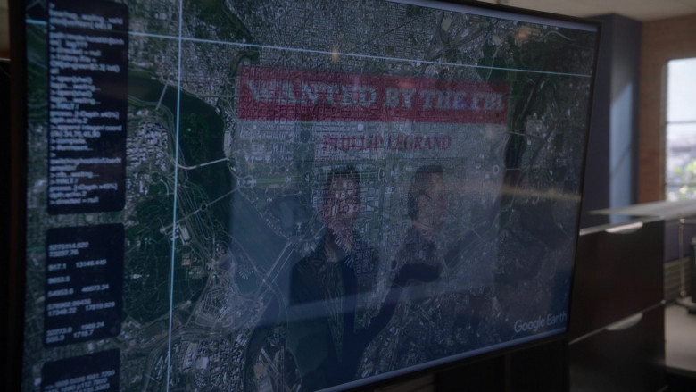 Google Earth Software in NCIS S20E16 Butterfly Effect