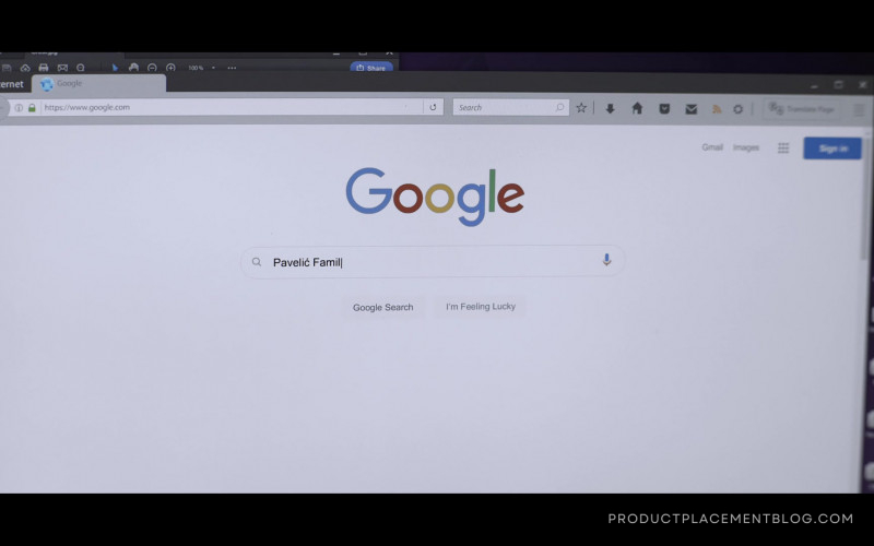 Google Web Search Engine in The Night Agent S01E05 The Marionette (1)
