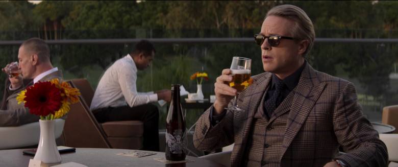 Gritchie Brewing Company Angel's Lore Beer Enjoyed by Cary Elwes as Nathan Jasmine in Operation Fortune Ruse de guerre 2023 Movie (1)