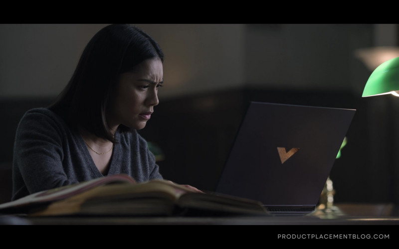 HP Victus Gaming Laptop Used by Luciane Buchanan as Rose Larkin in The Night Agent S01E05 The Marionette (7)