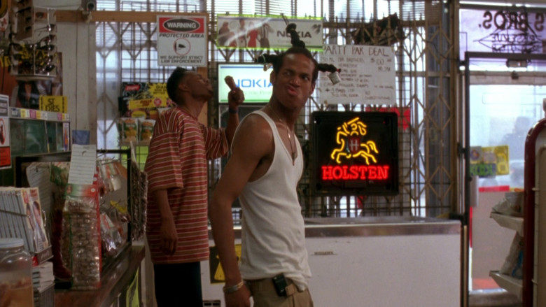Holsten Beer Sign in Don't Be a Menace to South Central While Drinking Your Juice in the Hood (1)