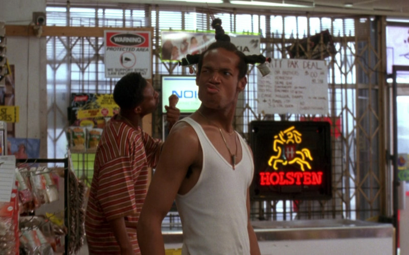 Holsten Beer Sign in Don't Be a Menace to South Central While Drinking Your Juice in the Hood (1996)