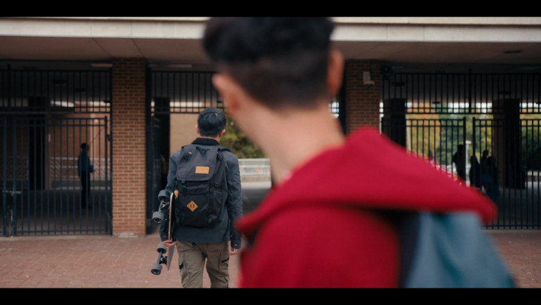JanSport Backpack of Ben Wang as Bo in Chang Can Dunk (2)