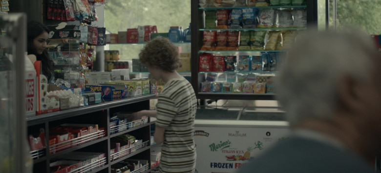 Kettle Brand Chips, SkinnyPop, Ben & Jerry's, Magnum, Marinos Italian Ices in Dear Edward S01E07 Folklore (2023)