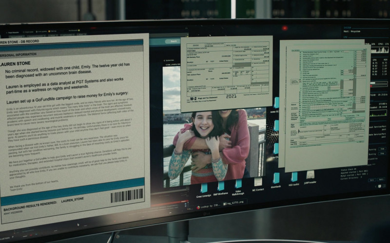 LG Widescreen Monitor in The Equalizer S03E10 Do No Harm (2023)