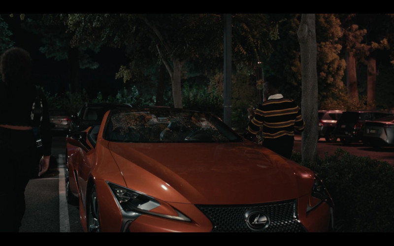 Lexus LC Car in Bel-Air S02E04 "Don't Kill My Vibe" (2023)