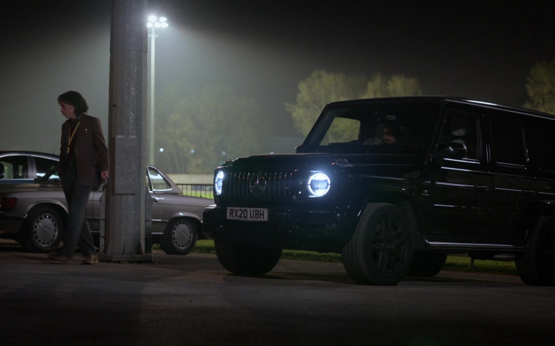 Mercedes-Benz G-CLass Black Car Driven by Brett Goldstein as Roy Kent in Ted Lasso S03E02 (I Don't Want to Go to) Chelsea (2023)