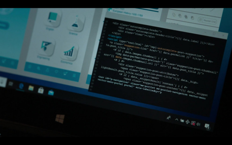 Microsoft Surface Laptop in Power Book II Ghost S03E02 Need vs. Greed (2023)