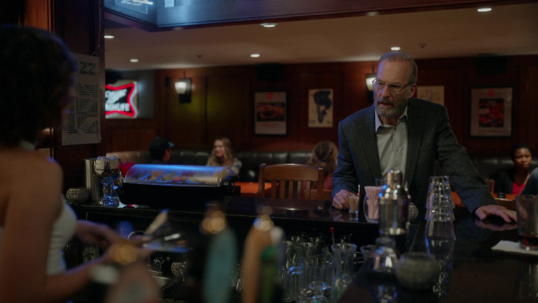 Miller High Life Beer Sign in Lucky Hank S01E02 George Saunders (2023)