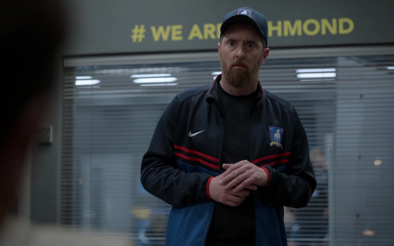 Nike Tracksuit Worn by Brendan Hunt as Coach Beard in Ted Lasso S03E02 (I Don't Want to Go to) Chelsea (1)