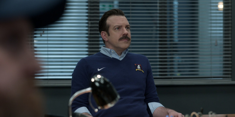 Nike V-Neck Sweaters of Jason Sudeikis in Ted Lasso S03E03 4-5-1 (2)