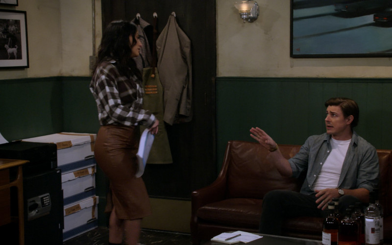 Off Hours Bourbon Whiskey, Bulleit and Ketel One Vodka Bottles in How I Met Your Father S02E11 Daddy (1)