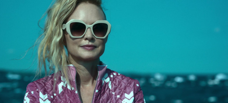 Prada Women's Sunglasses Worn by Heather Graham as Hannah in Extrapolations S01E01 2037 A Raven Story (1)