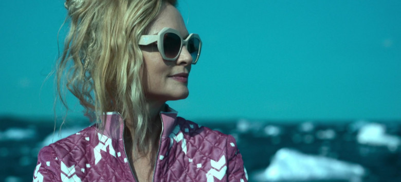 Prada Women's Sunglasses Worn by Heather Graham as Hannah in Extrapolations S01E01 2037 A Raven Story (2)