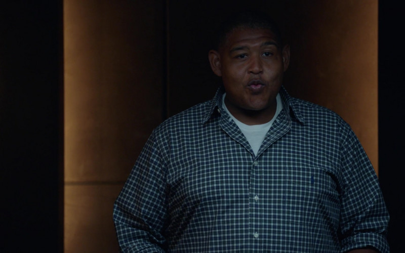 Ralph Shirt Worn by Omar Benson Miller as Albert ‘Gib' Gibson in True Lies S01E05 Unrelated Parents (2023)